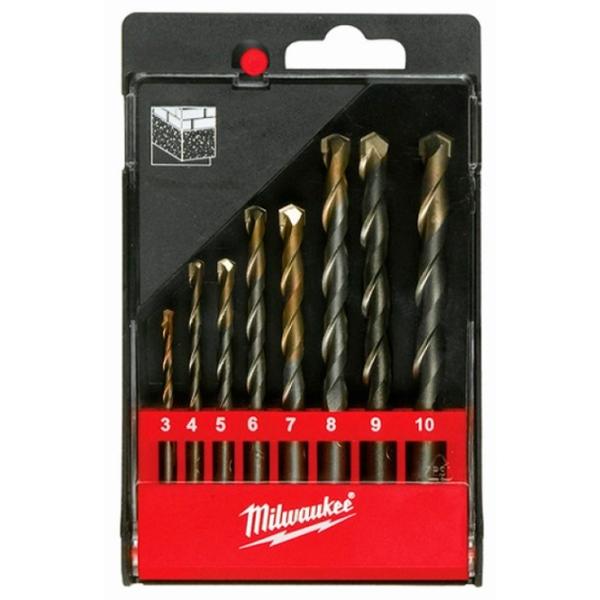 Set de burghie Milwaukee 4932480158 Oțel photo 1