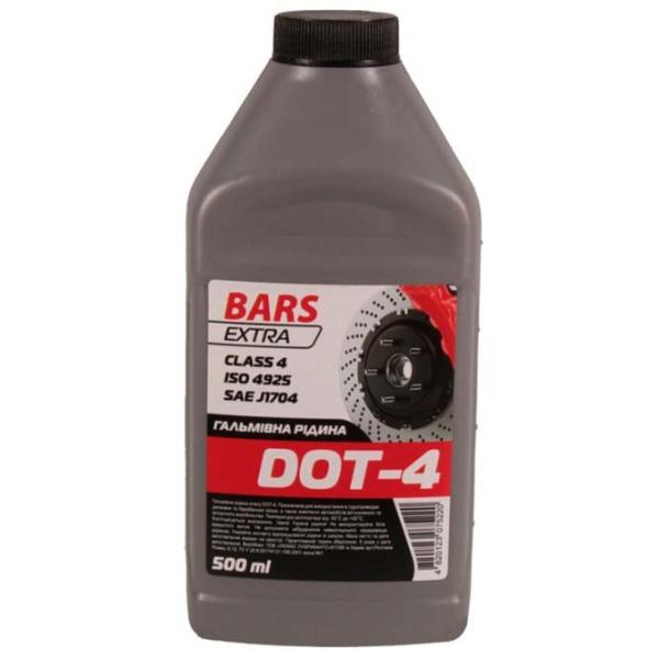 Тормозная жидкость BARS EXTRA DOT-4 0.5л / DOT-4 photo 1