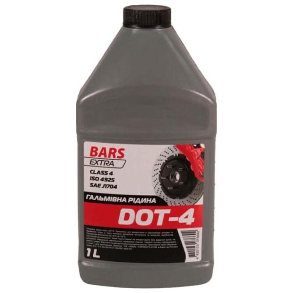 Тормозная жидкость BARS EXTRA DOT-4 1л / DOT-4 photo 1