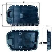 Фильтр автоматической коробки передач Mahle HX 154 Дизель photo 4