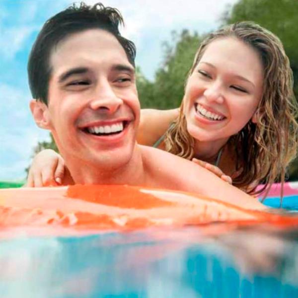 Piscină Intex 28290 2843 l/ Cu cadru/ Pink photo 3
