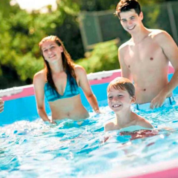 Piscină Intex 28290 2843 l/ Cu cadru/ Pink photo 4