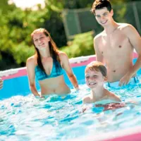 Piscină Intex 28290 2843 l/ Cu cadru/ Pink photo 4