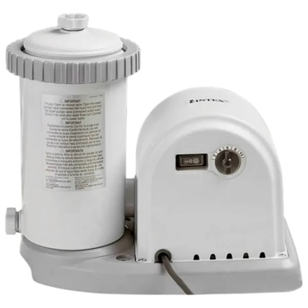 Piscină Intex 26756 32695 l/ Cu cadru/ Gray photo 5