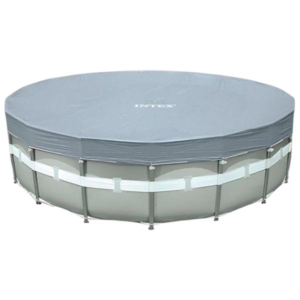 Piscină Intex 26756 32695 l/ Cu cadru/ Gray photo 6