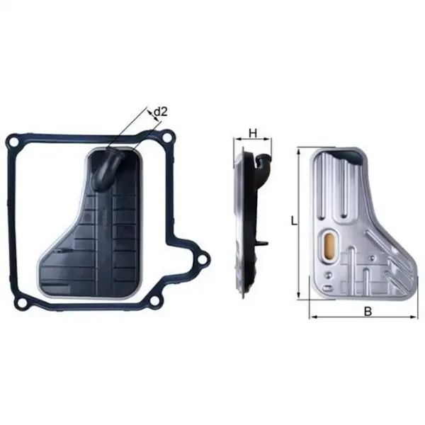Фильтр автоматической коробки передач Mahle HX 264D  photo 1