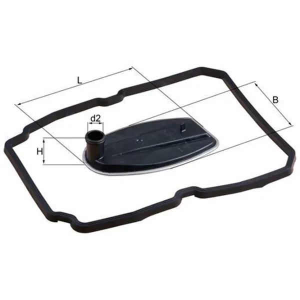 Фильтр автоматической коробки передач Mahle HX 81D  photo 5