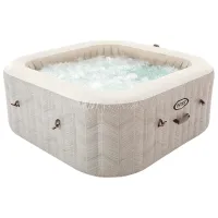 Piscină Intex 28446 795 l/ Jacuzzi/ Beige