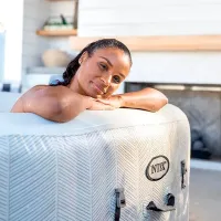 Piscină Intex 28446 795 l/ Jacuzzi/ Beige photo 3