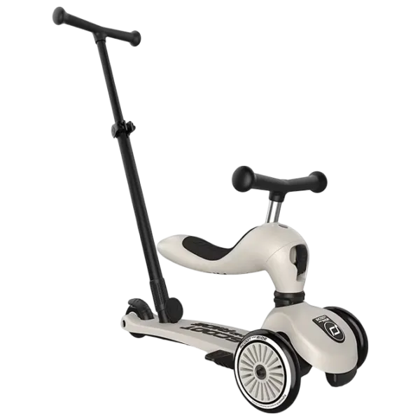 Trotinetă pentru copii cu trei roți Scoot and Ride Highwaykick 1 Push and Go () 50 kg/ Gray photo 1