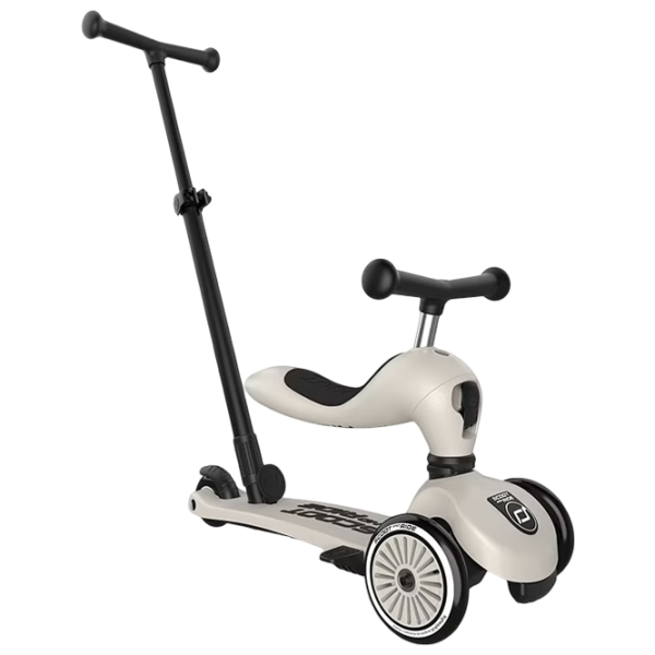 Trotinetă pentru copii cu trei roți Scoot and Ride Highwaykick 1 Push and Go () 50 kg/ Gray photo 1