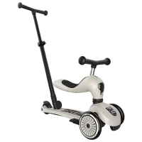 Trotinetă pentru copii cu trei roți Scoot and Ride Highwaykick 1 Push and Go () 50 kg/ Gray