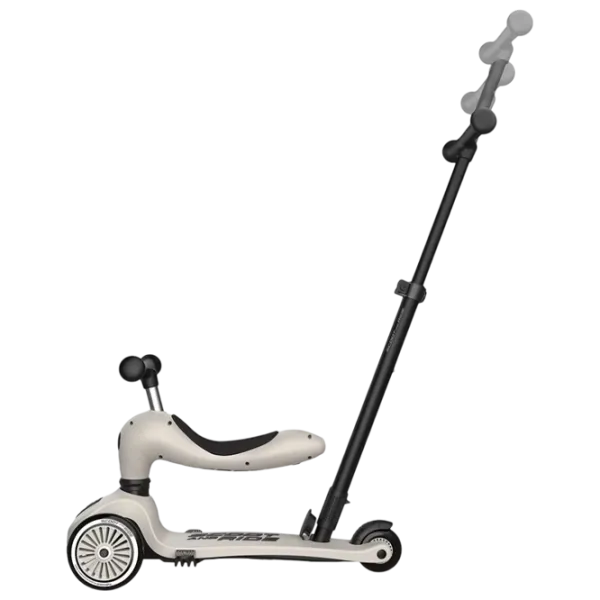 Trotinetă pentru copii cu trei roți Scoot and Ride Highwaykick 1 Push and Go () 50 kg/ Gray photo 2