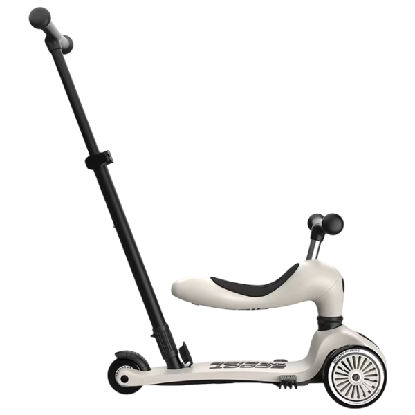 Trotinetă pentru copii cu trei roți Scoot and Ride Highwaykick 1 Push and Go () 50 kg/ Gray photo 6