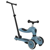 Trotinetă pentru copii cu trei roți Scoot and Ride Highwaykick 1 Push and Go () 50 kg/ Blue