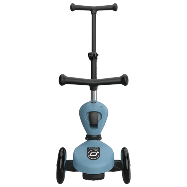 Trotinetă pentru copii cu trei roți Scoot and Ride Highwaykick 1 Push and Go () 50 kg/ Blue photo 8