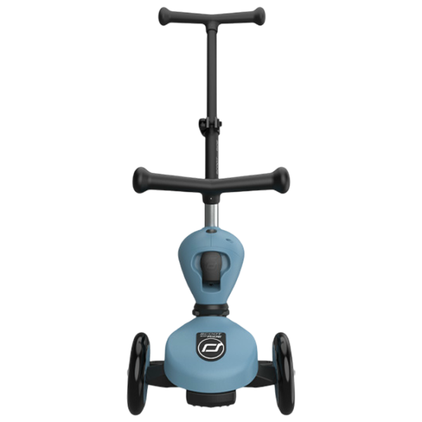 Trotinetă pentru copii cu trei roți Scoot and Ride Highwaykick 1 Push and Go () 50 kg/ Blue photo 8