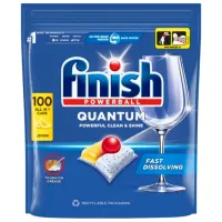 Таблетки FINISH Quantum Lemon таблетки / для удаления грязи