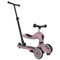 Trotinetă pentru copii cu trei roți Scoot and Ride Highwaykick 1 Push and Go () 50 kg/ Pink