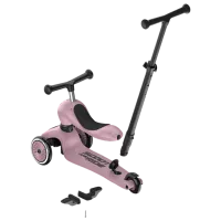 Детский трёхколёсный самокат Scoot and Ride Highwaykick 1 Push and Go () 50 кг/ Розовый photo 5