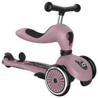 Детский трёхколёсный самокат Scoot and Ride Highwaykick 1 Push and Go () 50 кг/ Розовый photo 6