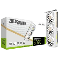 Placă video Zotac GeForce RTX 5070 GAMING AMP White Edition PCI Express x16 5.0 / 12 GB photo 6