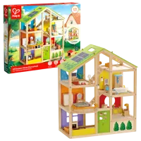 Домик для кукол Hape All Season House E3401 аксессуары для кукол / 3+