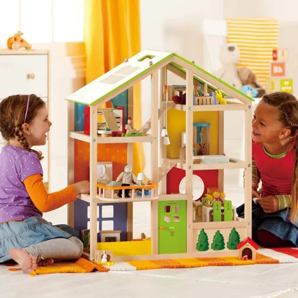 Căsuță pentru păpuși Hape All Season House E3401 accesorii pentru păpuși / 3+ photo 4 Căsuță pentru păpuși Hape All Season House E3401 accesorii pentru păpuși / 3+ photo 4