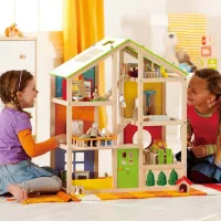 Домик для кукол Hape All Season House E3401 аксессуары для кукол / 3+ photo 4