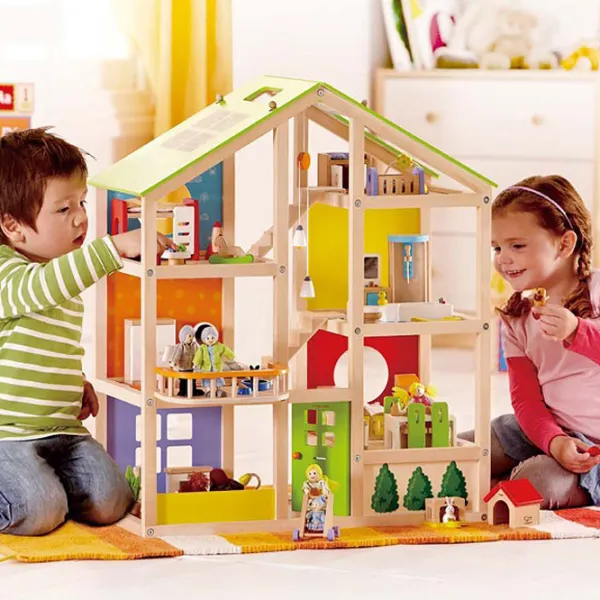 Căsuță pentru păpuși Hape All Season House E3401 accesorii pentru păpuși / 3+ photo 5 Căsuță pentru păpuși Hape All Season House E3401 accesorii pentru păpuși / 3+ photo 5