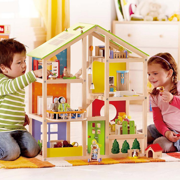 Căsuță pentru păpuși Hape All Season House E3401 accesorii pentru păpuși / 3+ photo 5 Căsuță pentru păpuși Hape All Season House E3401 accesorii pentru păpuși / 3+ photo 5