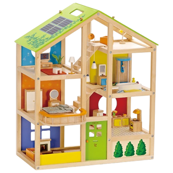 Căsuță pentru păpuși Hape All Season House E3401 accesorii pentru păpuși / 3+ photo 6 Căsuță pentru păpuși Hape All Season House E3401 accesorii pentru păpuși / 3+ photo 6