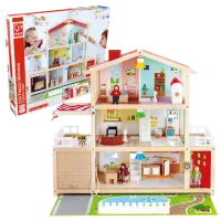 Домик для кукол Hape Family Residence E3405 аксессуары для кукол / 3+