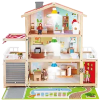 Домик для кукол Hape Family Residence E3405 аксессуары для кукол / 3+ photo 3