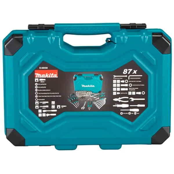 Набор инструментов Makita E-08458 Количество в наборе: 87 photo 2 Набор инструментов Makita E-08458 Количество в наборе: 87 photo 2