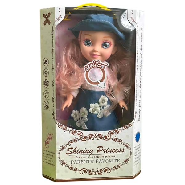 Păpușă Essa Toys Shining Princess YL005-B1 model / 3+ photo 1 Păpușă Essa Toys Shining Princess YL005-B1 model / 3+ photo 1