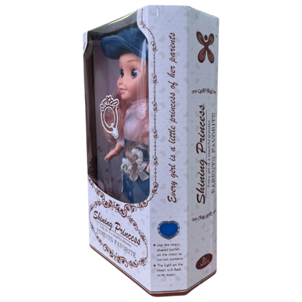 Păpușă Essa Toys Shining Princess YL005-B1 model / 3+ photo 2 Păpușă Essa Toys Shining Princess YL005-B1 model / 3+ photo 2