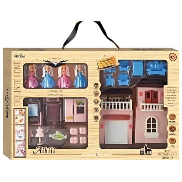 Căsuță pentru păpuși Essa Toys Aibili A286-11A model / 3+ photo 1