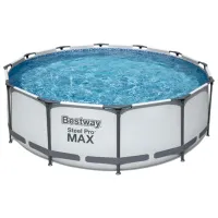 Piscină Bestway 56260BW 9150 l/ Cu cadru/ White Gray