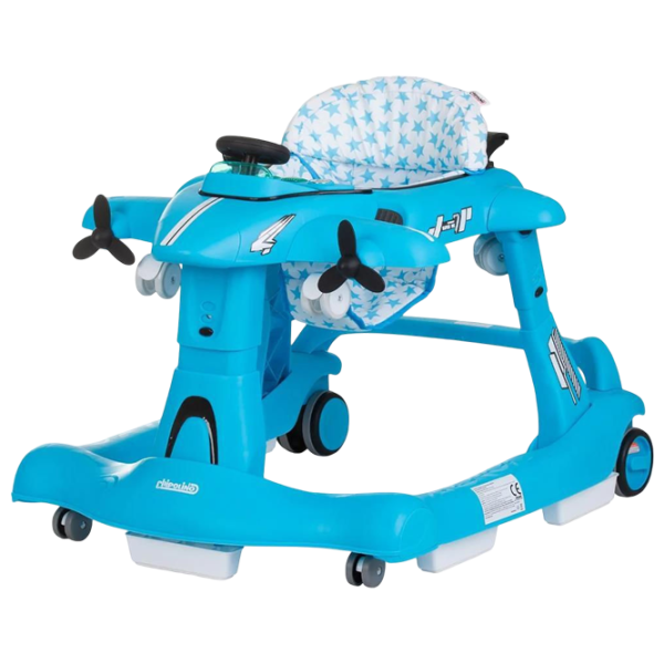 Ходунки Chipolino Airplane (PRAP02403BL) / Синий photo 1 Ходунки Chipolino Airplane (PRAP02403BL) / Синий photo 1