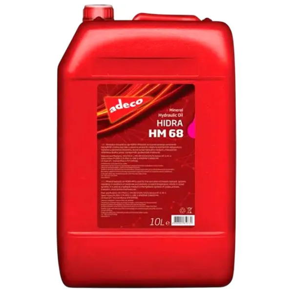 Ulei hidraulic ADECO HIDRA HM-68 10l photo 1