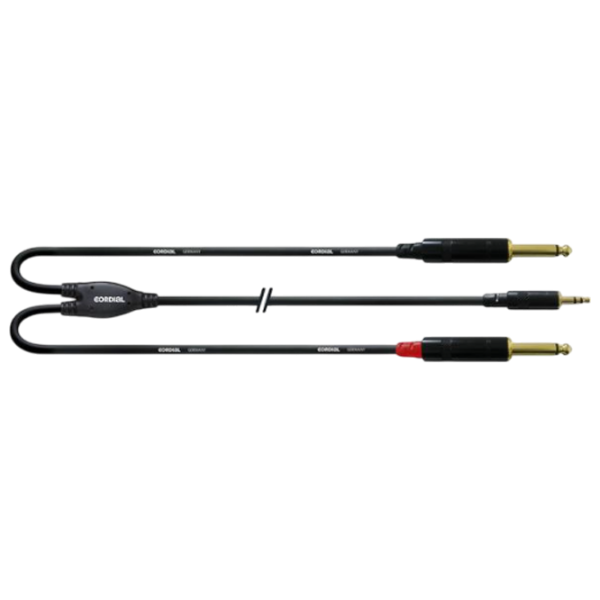 Аудио кабель Cordial CFY-6-WPP-Y-Audio ПВХ / Черный photo 1