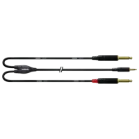 Cablu audio Cordial CFY-6-WPP-Y-Audio PVC / Black