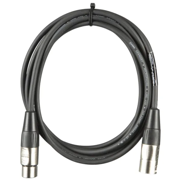 Cablu audio Cordial CFM-2.5-FM PVC / Black photo 1
