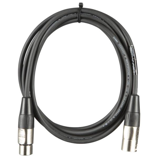 Cablu audio Cordial CFM-2.5-FM PVC / Black photo 1