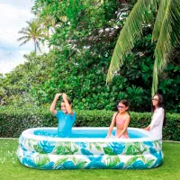 Бассейн Intex 57177 600 л/ Надувной/ Blue Green photo 5