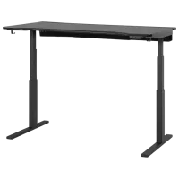 Masă gaming Ikea Utmaning MDF / Black photo 2