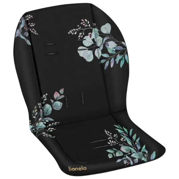 Матрасик для коляски Lionelo Seatliner Golden Moments  Полиэстер, Полиэстер / Цветы / Черный photo 1
