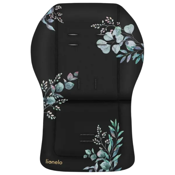 Матрасик для коляски Lionelo Seatliner Golden Moments  Полиэстер, Полиэстер / Цветы / Черный photo 3