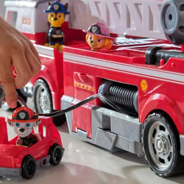 Camion Spin Master Paw Patrol Ultimate Fire Truck 6072327  / / Gray Red photo 5